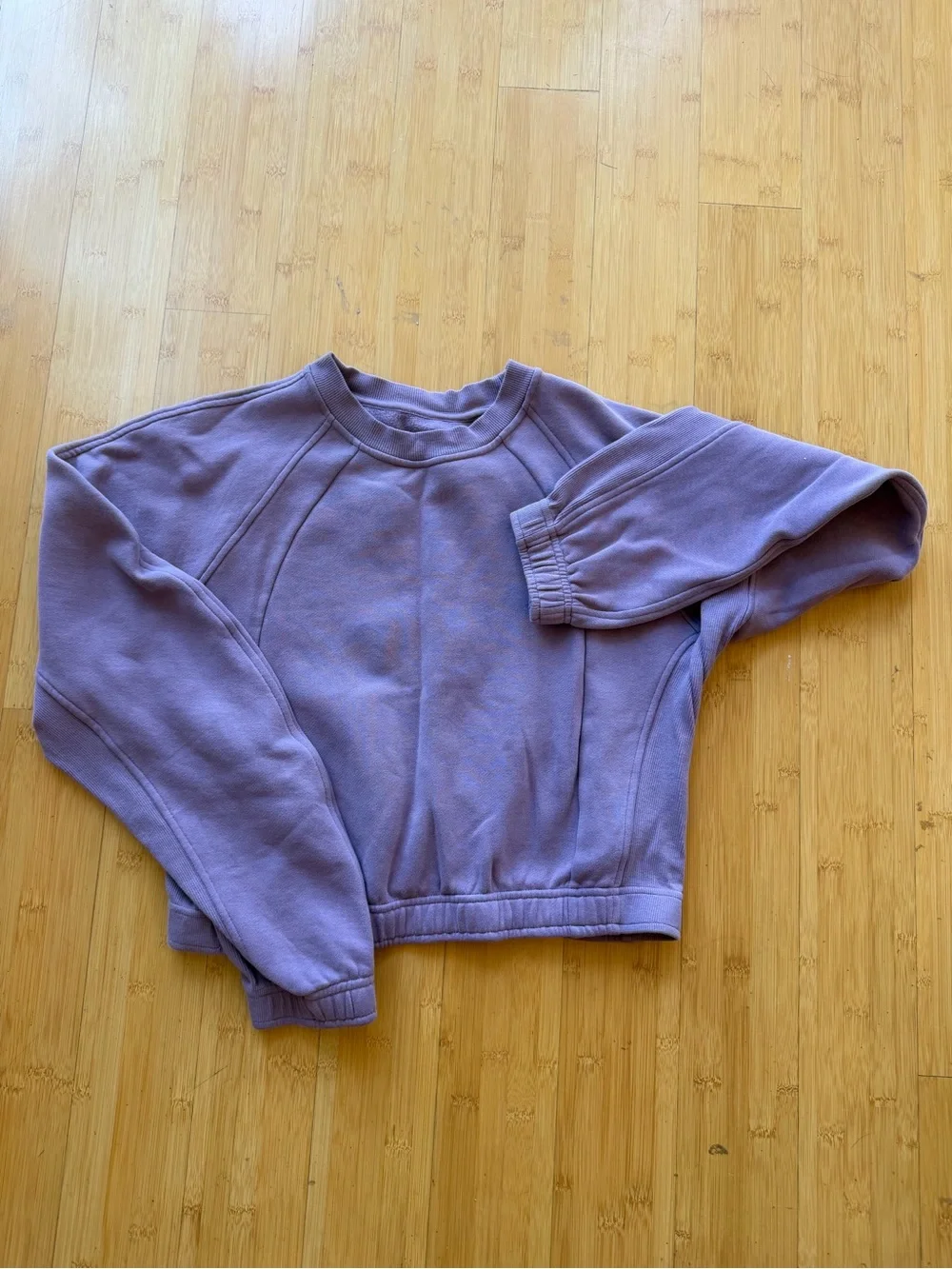 lululemon athletica Lavender Crewneck Sweatshirt